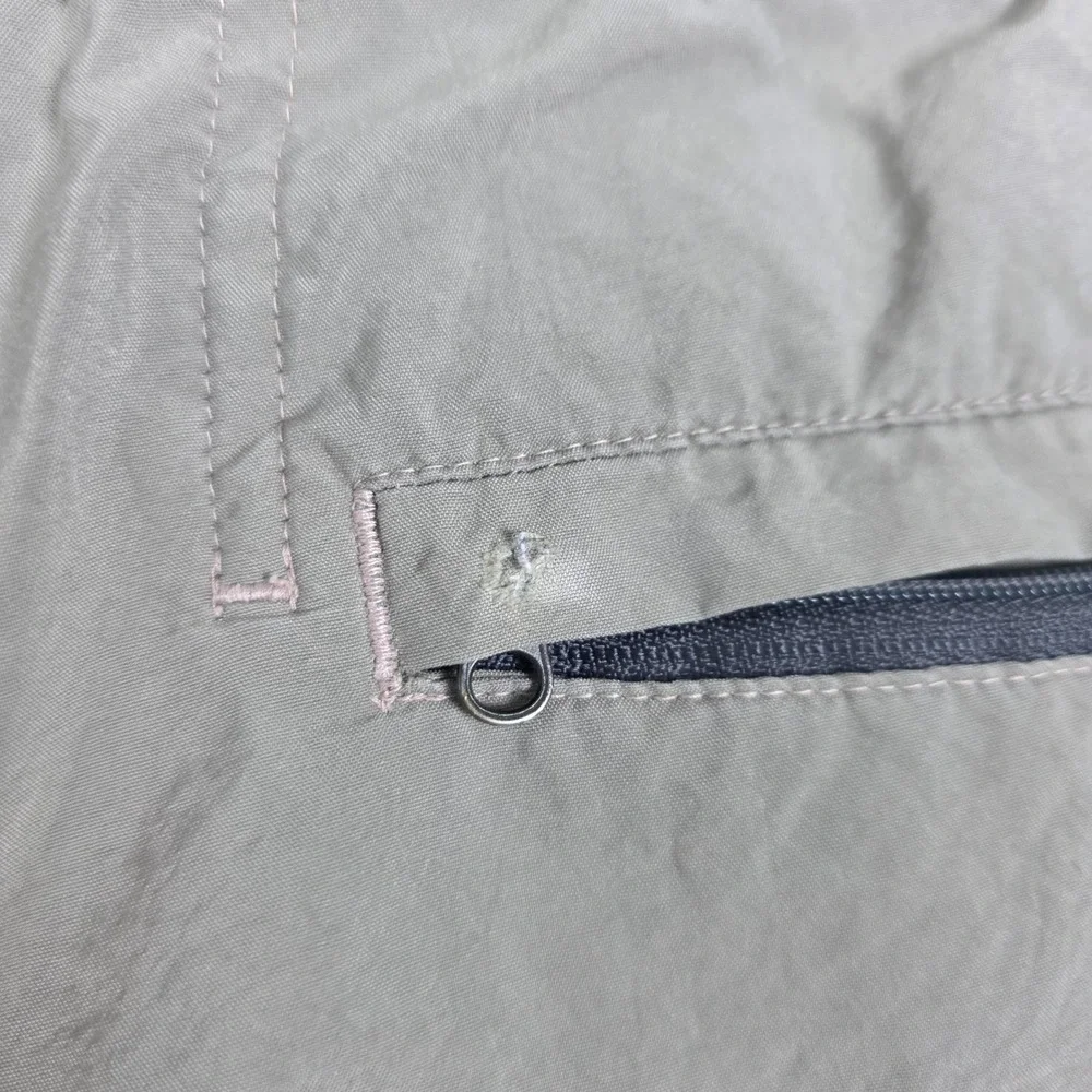 Nike ACG Cargo Shorts Mens XL Gray Lightweight Hiking Outdoor Drawstring